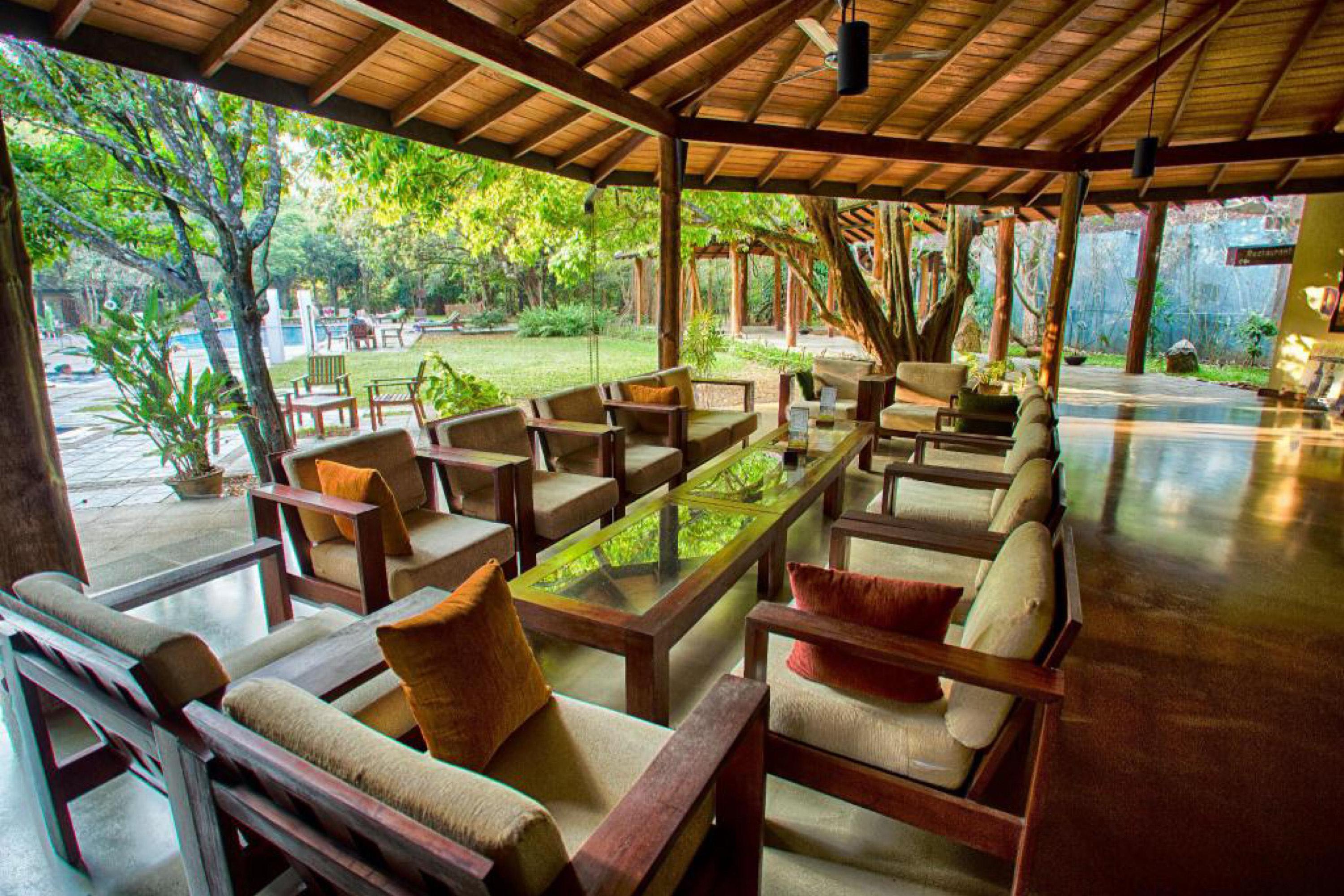 Hotel Sigiriya Exterior foto The interior of the restaurant