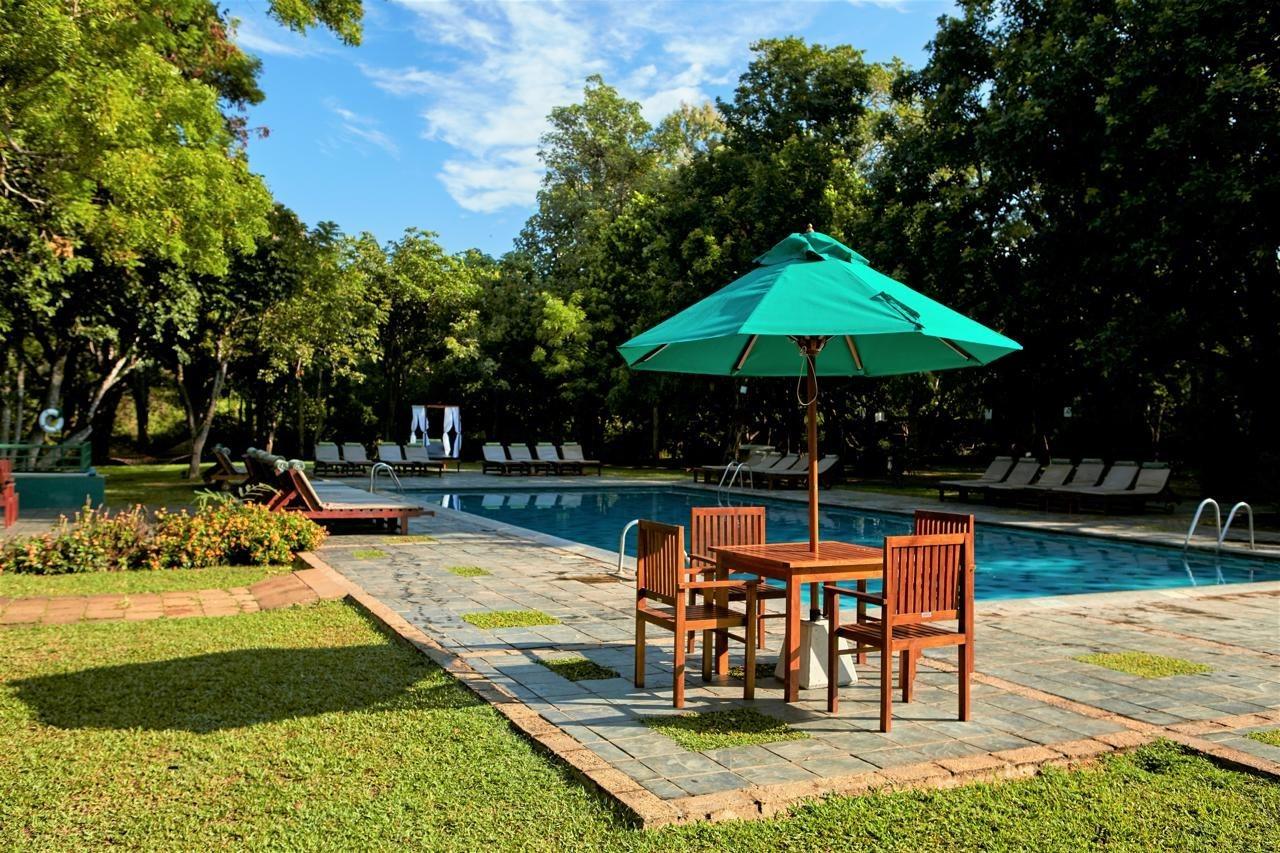Hotel Sigiriya Exterior foto The swimming pool at the hotel